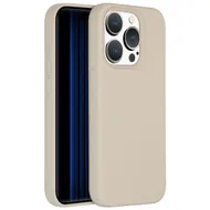 Accezz Liquid Silicone Backcover met MagSafe iPhone 15 Pro Donkergrijs