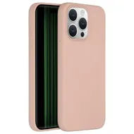 Accezz Liquid Silicone Backcover met MagSafe iPhone 15 Pro Max Roze