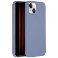 Accezz Liquid Silicone Backcover met MagSafe iPhone 15 Plus Grijs