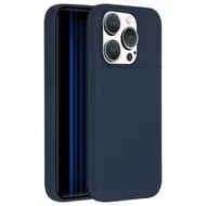 Accezz Liquid Silicone Backcover met MagSafe iPhone 15 Pro Donkerblauw