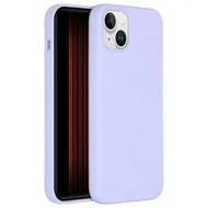 Accezz Liquid Silicone Backcover met MagSafe iPhone 15 Plus Paars