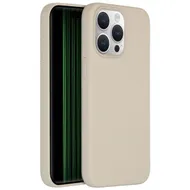 Accezz Liquid Silicone Backcover met MagSafe iPhone 15 Pro Max Donkergrijs