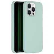 Accezz Liquid Silicone Backcover met MagSafe iPhone 15 Pro Max Lichtblauw
