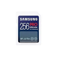 Samsung PRO Ultimate SD Card 256GB + USB-kaartlezer