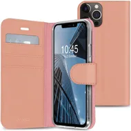 Accezz Wallet Case voor Apple iPhone 13 Pro Roze/goud