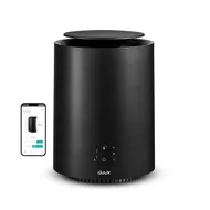 Duux Threesixty 2 Smart Fan + Heater Zwart