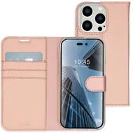Accezz Wallet Case voor Apple iPhone 14 Pro Roze/goud