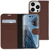 Accezz Wallet Case voor Apple iPhone 14 Pro Max Bruin