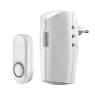 KlikAanKlikUit ACDB-8000AC Plug-in draadloze deurbelset Wit