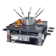 Solis 796 Combi Grill 3 in 1 Gourmet - 8 Personen Rvs