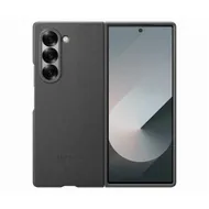 Samsung Vegan Leather Case voor Fold 6 Grijs