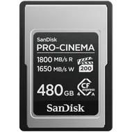 SanDisk CF Express Pro Cinema 480GB 1800 / 1650 mb/s type A