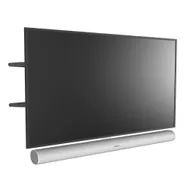 Cavus Draaibare muurbeugel met Sonos ARC frame Wit