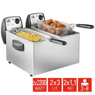 Fritel FR 1850 duo Zilver