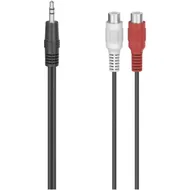 Hama Audio-adapter, 2x cinch-koppeling - 3,5-mm-jack-stekker, stereo