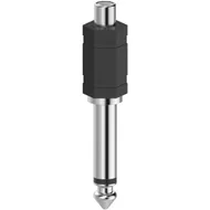 Hama Audio-adapter, cinch-koppeling - 6,3-mm-jack mono