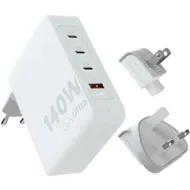 Xtorm GaN-Ultra Travel Charger 140W USB-C USB-A Wit