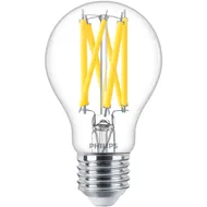 Philips LED lamp E27 100W 1521Lm A60 filament dimbaar Transparant