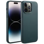 Accezz MagSafe Leather Backcover iPhone 14 Pro Max Groen