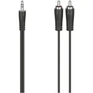 Hama Audiokabel, 3,5-mm-jack-stekker - 2 cinch-stekker, stereo, 3,0 m