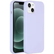 Accezz Liquid Silicone Backcover iPhone 13 Mini Paars