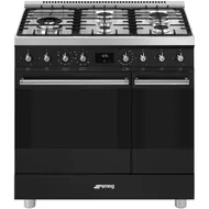 Smeg C92GPMBNLK2 Mat zwart