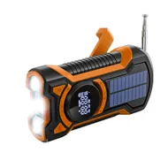 Just in Case Emergency Solar Hand Radio Noodradio Oranje