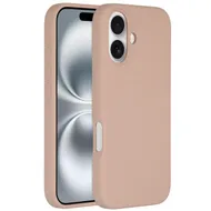 Accezz Liquid Silicone Backcover met MagSafe iPhone 16 Roze