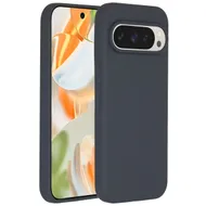 Accezz Liquid Silicone Backcover Google Pixel 9 / 9 Pro Donkerblauw