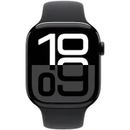 Apple Watch Series 10 GPS 42mm Aluminium Case met Sport Band - S/M Zwart