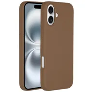 Accezz Liquid Silicone Backcover met MagSafe iPhone 16 Lichtbruin
