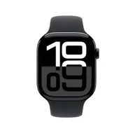 Apple Watch Series 10 GPS 46mm Aluminium Case met Sport Band - M/L Zwart