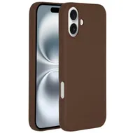 Accezz Liquid Silicone Backcover met MagSafe iPhone 16 Plus Bruin
