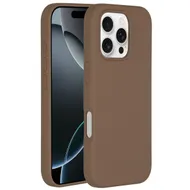 Accezz Liquid Silicone Backcover met MagSafe iPhone 16 Pro Max Lichtbruin