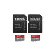 SanDisk MicroSDXC Ultra 64GB 140mb/s C10 - SDA UHS-I 2 pack