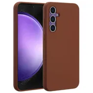 Accezz Liquid Silicone Backcover met MagSafe voor Samsung Galaxy S23 FE Bruin