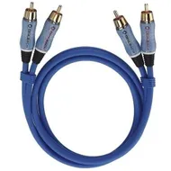 Oehlbach Audio-cinchkabel Stereo 2,0 m Blauw