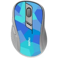 Rapoo M500 Silent Multi-mode Draadloze Muis Blauw