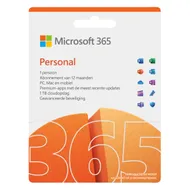 Microsoft 365 Personal (12 maanden/1 apparaat) Digitale licentie
