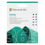 Microsoft 365 Family (12 maanden/6 apparaten) Digitale licentie