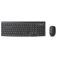 Rapoo 8100M Multi-mode Wireless Desktop Set Zwart