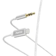 Hama Audiokabel Lightning - 3,5mm jack 1m Wit