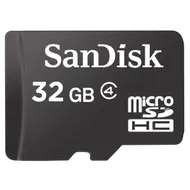 SanDisk MicroSD Class 4 32GB Zwart