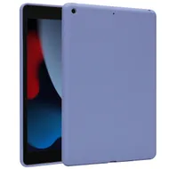 Accezz Liquid Silicone Backcover iPad 9 (2021) 10.2 inch/iPad 8 (2020) 10.2 inch/iPad 7 (2019) 10.2 inch Lila