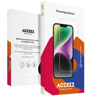 Accezz Gehard Glas Full Cover Screenprotector met applicator iPhone 13 / 13 Pro / 14 Transparant