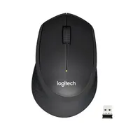 Logitech M330 Silent Plus Draadloze Muis Zwart