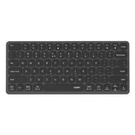 Rapoo Ultraslim Keyboard UCK-6001 Met 8 in 1 USB-C Multiport Hub Zwart