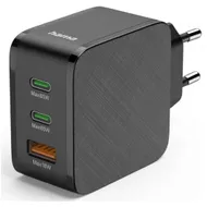 Hama Snellader 2x USB-C PD 1x USB-A QC 65 W Zwart