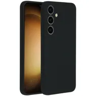 Accezz Liquid Silicone Backcover Samsung Galaxy S24 Plus Zwart