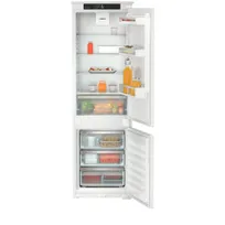 Beko BDSA250K4SN b100 geïntegreerde koel-/vriescombinatie, 220 l netto-inhoud, 176 l koelen, 44 l vriezen, 145 nis, sleepdeurtechniek, 37 dB, inbouwapparaat, wit